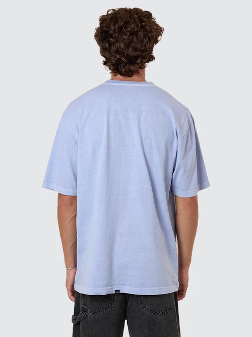 THRILLS - Pit Stop Oversize Fit Tee - Cornflower Blue