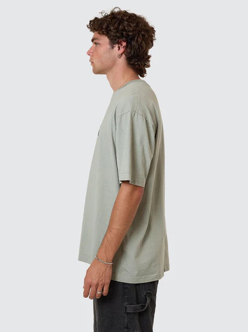 THRILLS - Make A Wish Oversize Fit Tee - Dirty Sage