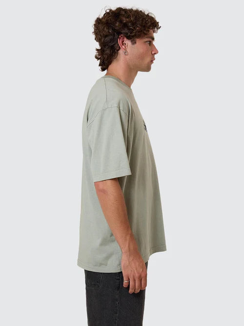 THRILLS - Make A Wish Oversize Fit Tee - Dirty Sage