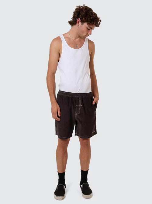 THRILLS - Anarchy In Paradise Cord Volley - Dark Charcoal