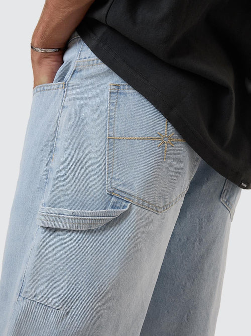 THRILLS - Infinite Dopamine Slacker Denim Short - Light Ash Blue