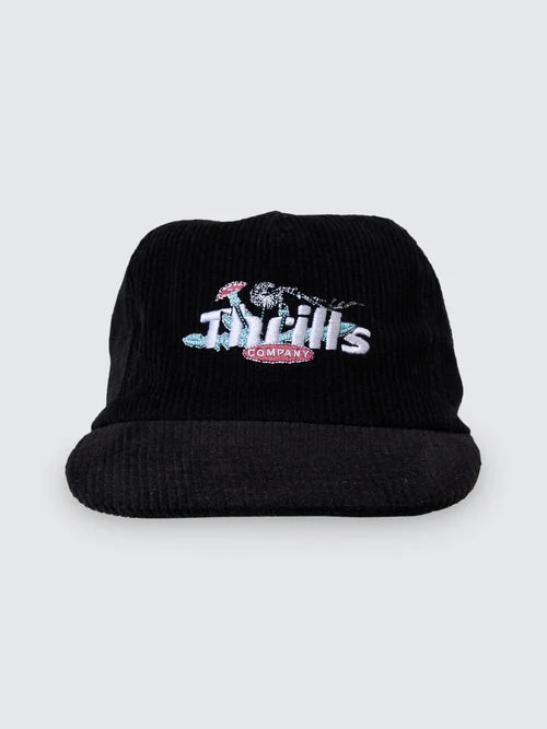 Thrills -  Make A Wish 5 Panel Cap - Black
