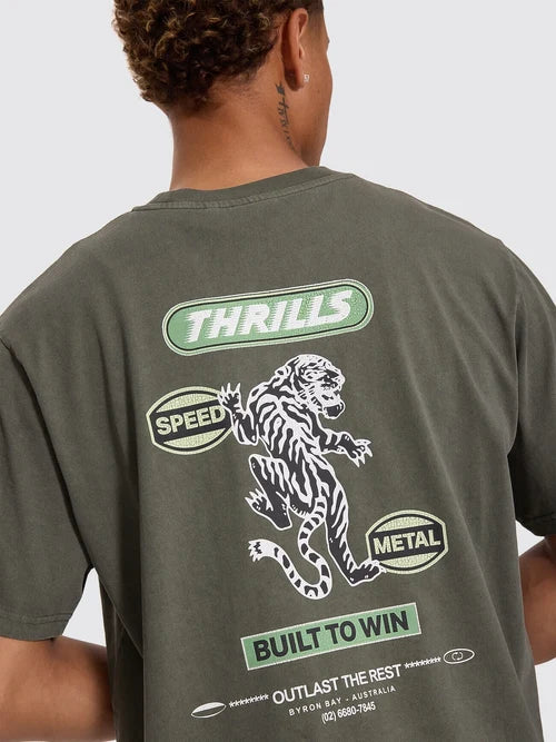 THRILLS - Built To Win Merch Tee - BEETLE