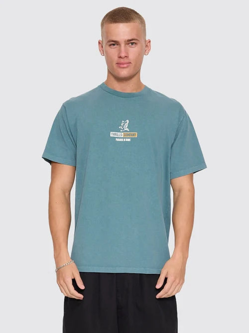 THRILLS - Risen Merch Tee - TROPPO TEAL