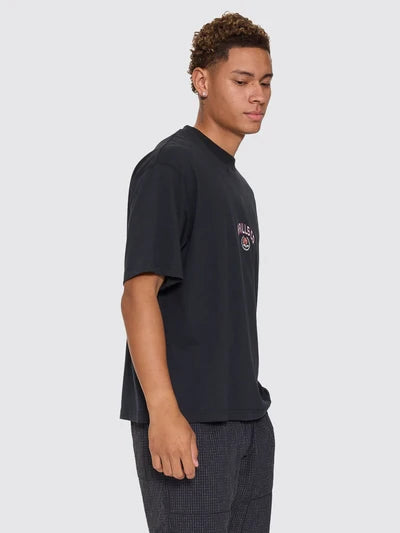 THRILLS - Tournament Of Roses Oversize Tee - WASHED BLACK