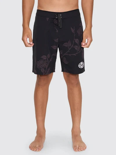 THRILLS - Time Will Tell Boardshort - BLACK