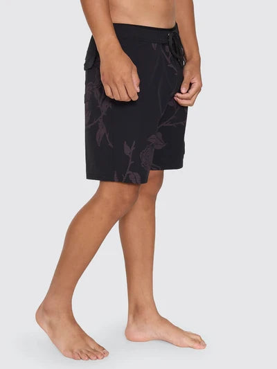 THRILLS - Time Will Tell Boardshort - BLACK
