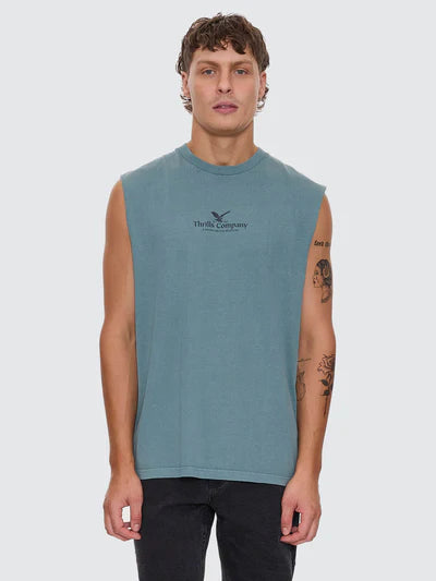 THRILLS - A Haven For The Restless Merch Fit Muscle Tee - Green Coast
