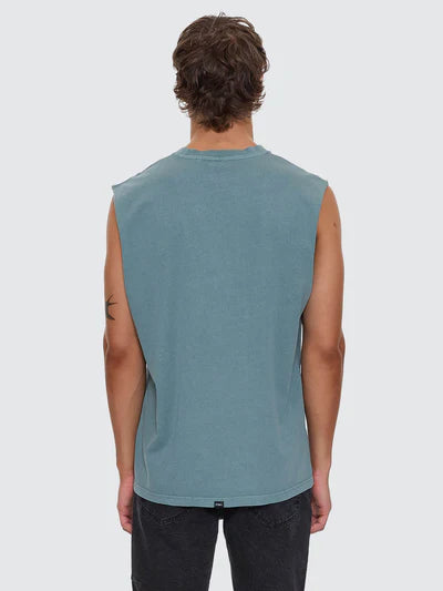 THRILLS - A Haven For The Restless Merch Fit Muscle Tee - Green Coast