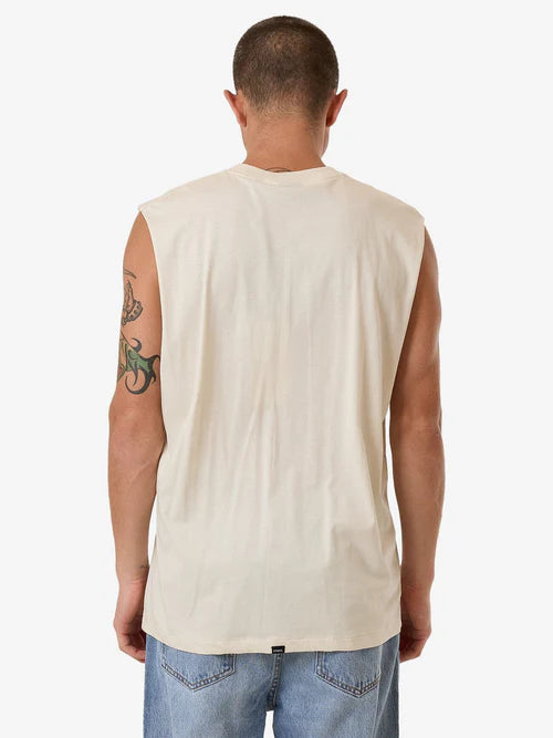 THRILLS - MINIMAL THRILLS MERCH FIT MUSCLE - HERTIGE WHITE