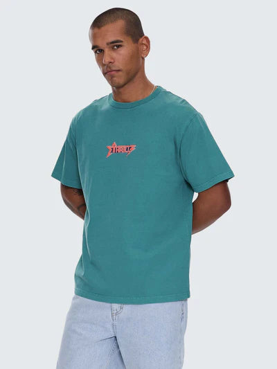 THRILLS - Heavy Static Merch Tee - New Teal