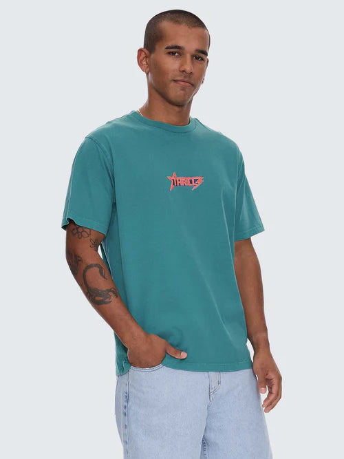 THRILLS - Heavy Static Merch Tee - New Teal