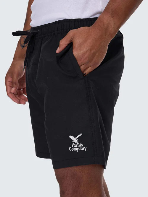 THRILLS - Thrills Haven Volley Shorts - Black