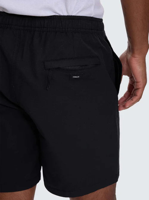 THRILLS - Thrills Haven Volley Shorts - Black