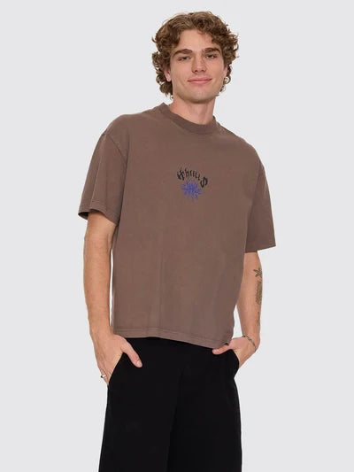 THRILLS - Staggered Box Crop Tee - FALCON
