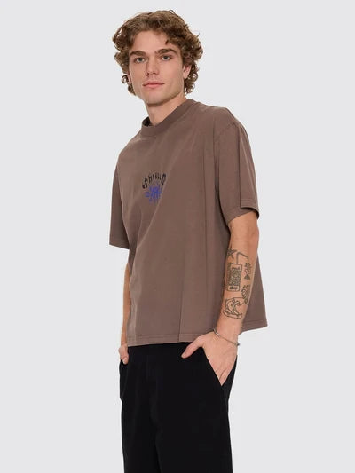 THRILLS - Staggered Box Crop Tee - FALCON