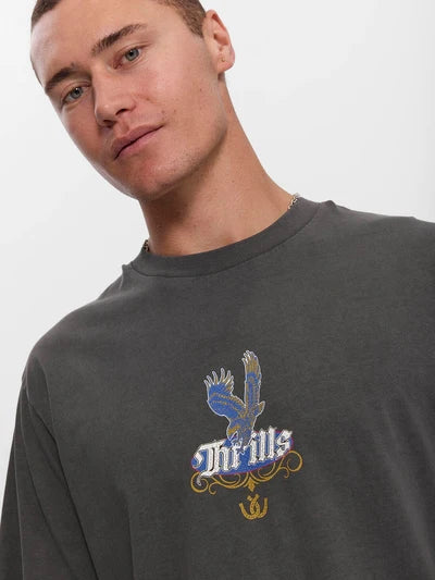 THRILLS - Always Good Always Tough Merch Fit Muscle Tee - MERCH BLACK