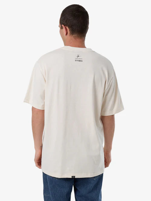 THRILLS - SUNDAYS LURE OVERSIZE FIT TEE - Heritage White