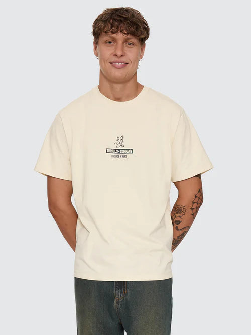 THRILLS - Risen Merch Tee - HERITAGE WHITE