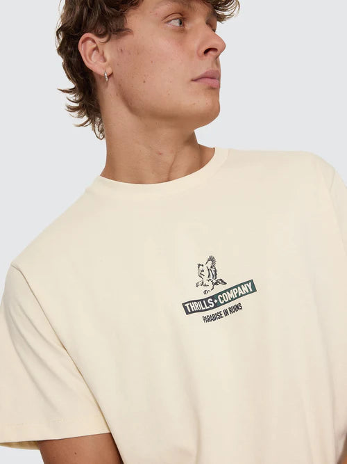 THRILLS - Risen Merch Tee - HERITAGE WHITE
