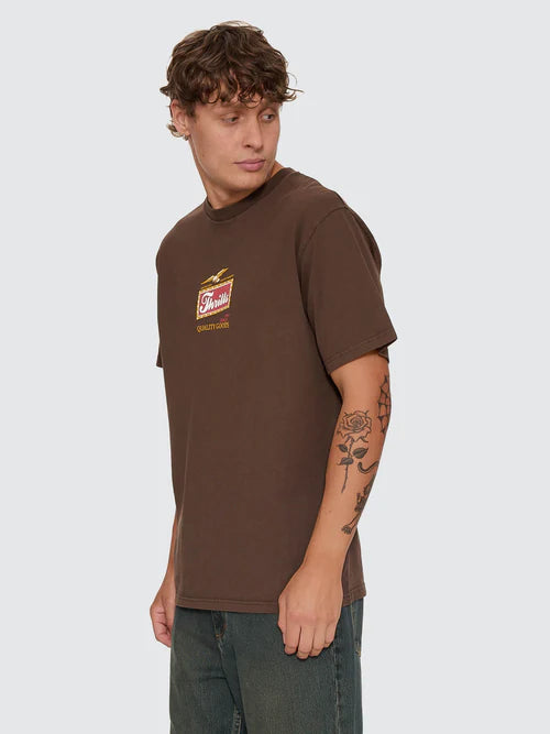 THRILLS - Make Em Tough Merch Tee - Postal Brown