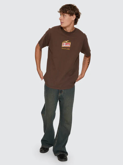 THRILLS - Make Em Tough Merch Tee - Postal Brown