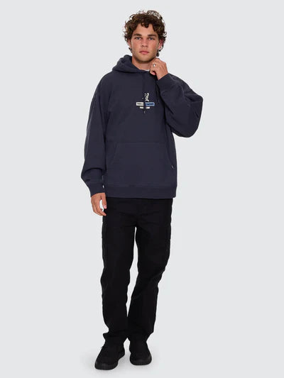 THRILLS - Risen Slouch Pull On Cropped Hood - Total Eclipse
