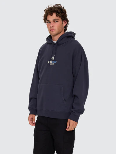 THRILLS - Risen Slouch Pull On Cropped Hood - Total Eclipse