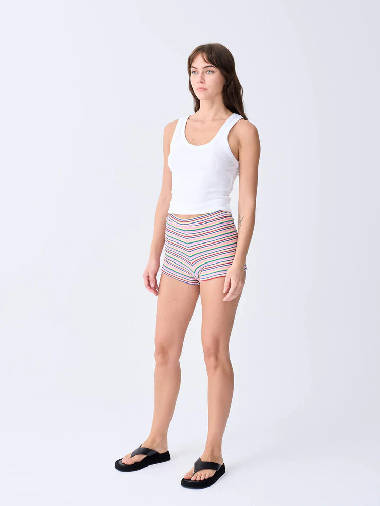 NEAR THE SEA - Terry Shorts - Rainbow