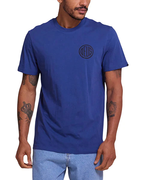 DEUS - Clutch Tee - SMOKE BLUE