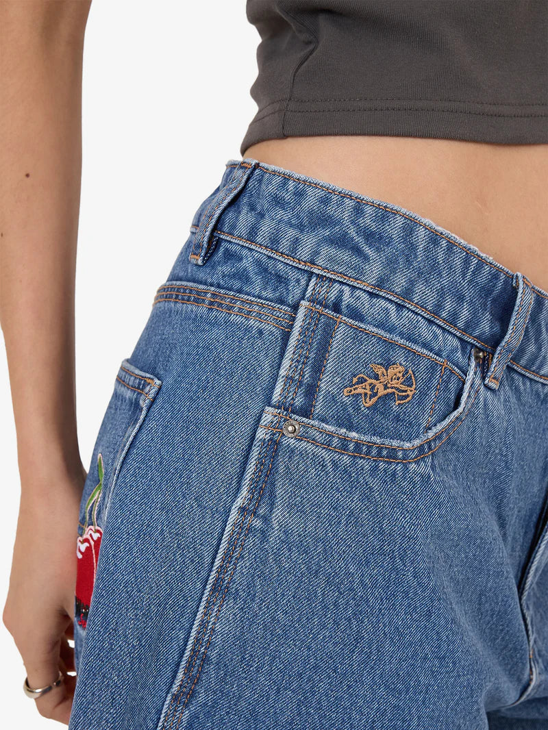 WORSHIP - Glazed And Confused Big Baggy Short - SKY HIGH BLUE