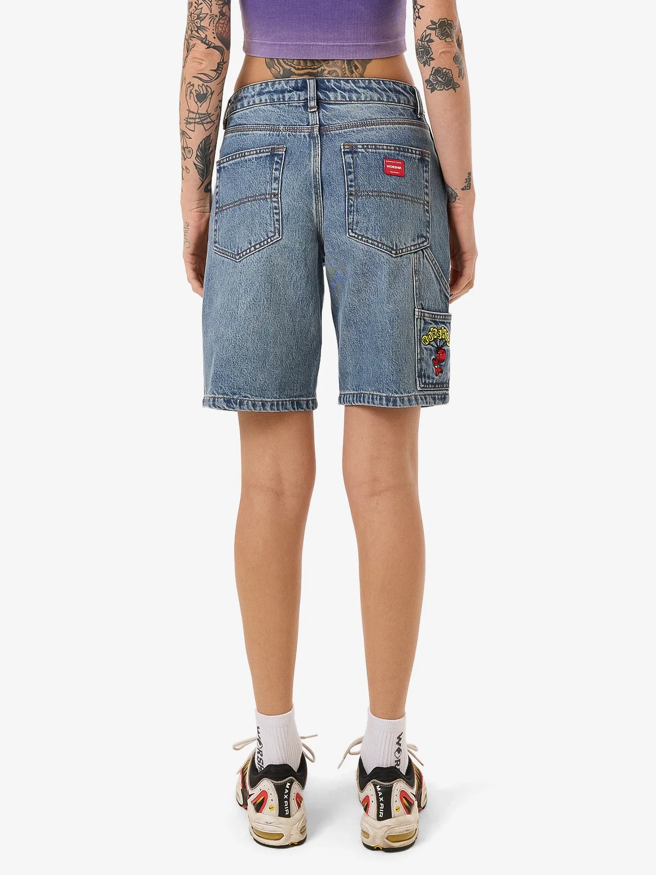 WORSHIP - Floater Carpenter Short - Storm Blue