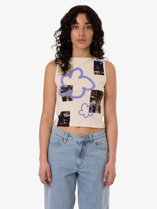 THRILLS - James Adams Anarchy Sabrina Tank - HERITAGE WHITE