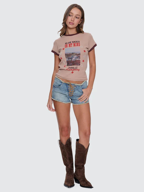 THRILLS - On my Mind Club Tee - STONE
