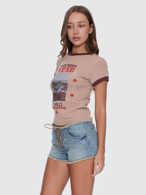 THRILLS - On my Mind Club Tee - STONE