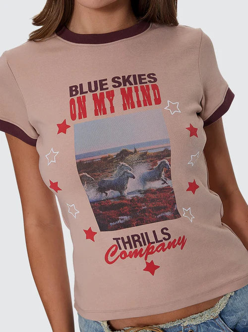 THRILLS - On my Mind Club Tee - STONE