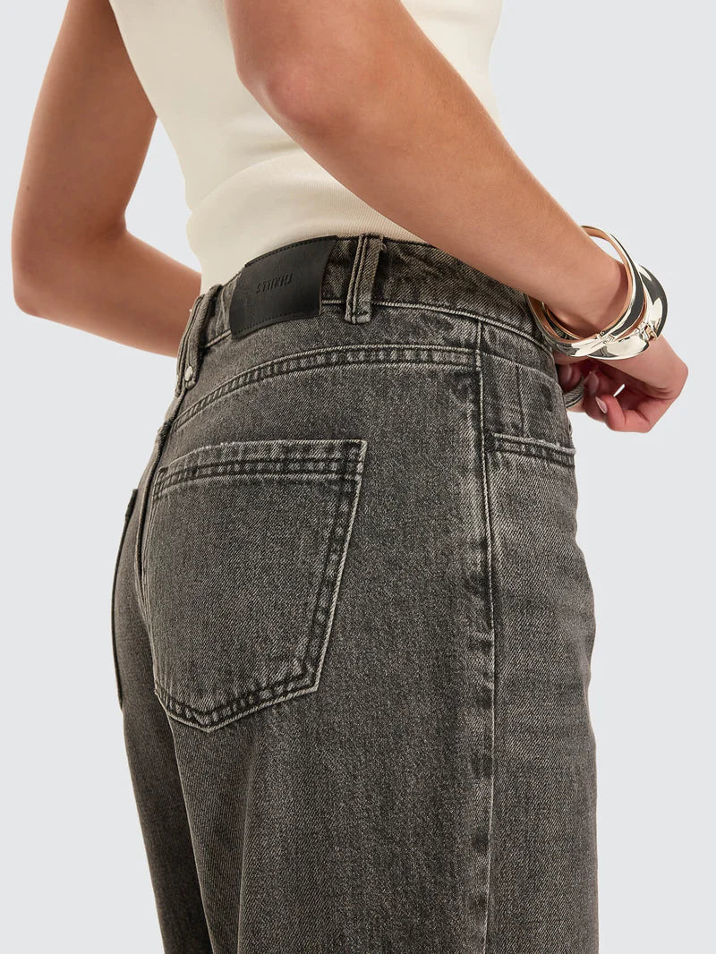 THRILLS - Billie Low Rise Baggy Jean - NIGHTHAWK GREY