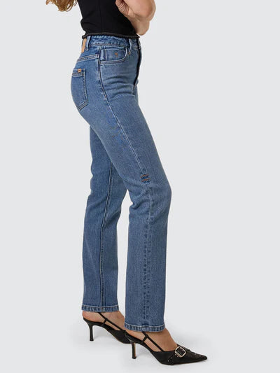 THRILLS - Alicia Low Rise Stretch Bootcut Jean - STONED BLUE