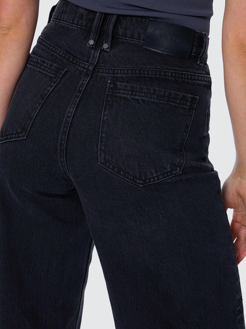 THRILLS - Hunter High Rise Wide Jean - Aged Black
