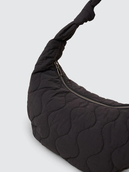 Trills - Never Mind Padded Shoulder Bag - Charcoal