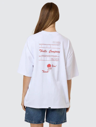 THRILLS - Appreciation Oversized Tee - WHITE