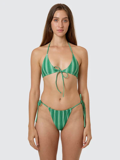 THRILLS - Vivid Dreams Tie Front Bikini Top