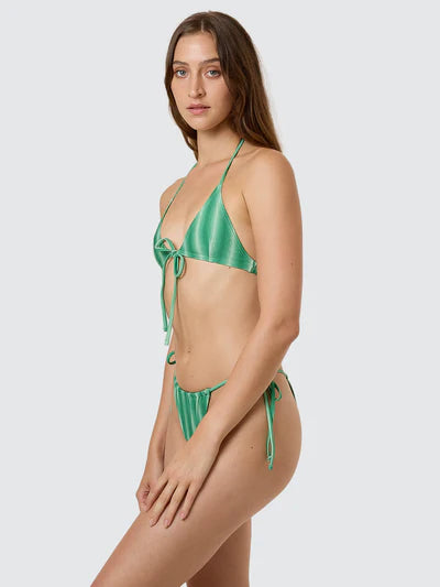 THRILLS - Vivid Dreams Tie Front Bikini Top