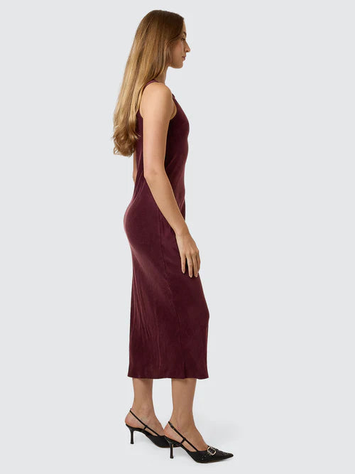 THRILLS - Kathleen Slip Dress - Mahogany
