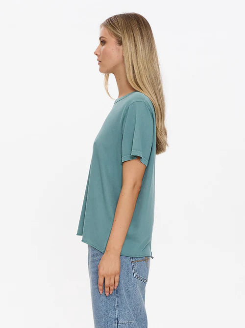 THRILLS - Minimal Thrills Relaxed Tee - GREEN COAST