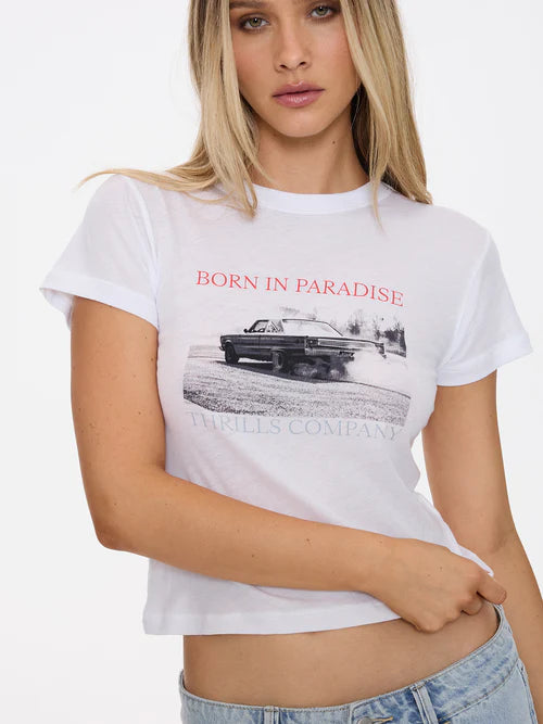 THRILLS - Metal And Dust Boy Tee - White