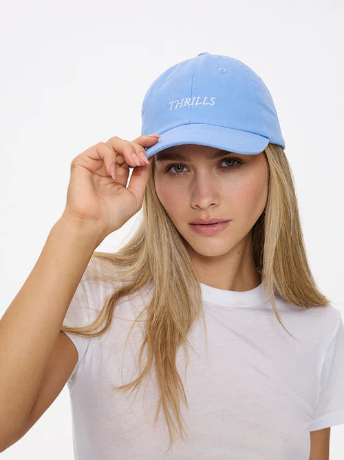 Thrills - Vivid Dreams 6 Panel Cap - CORNFLOWER BLUE