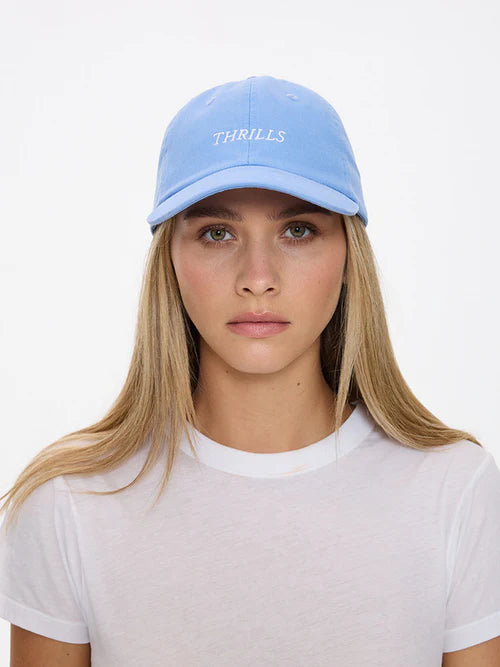 Thrills - Vivid Dreams 6 Panel Cap - CORNFLOWER BLUE