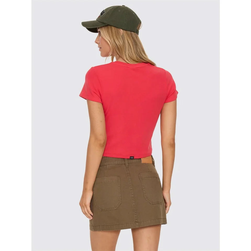THRILLS - Infinite Horsepower Mini Tee - FLAME RED