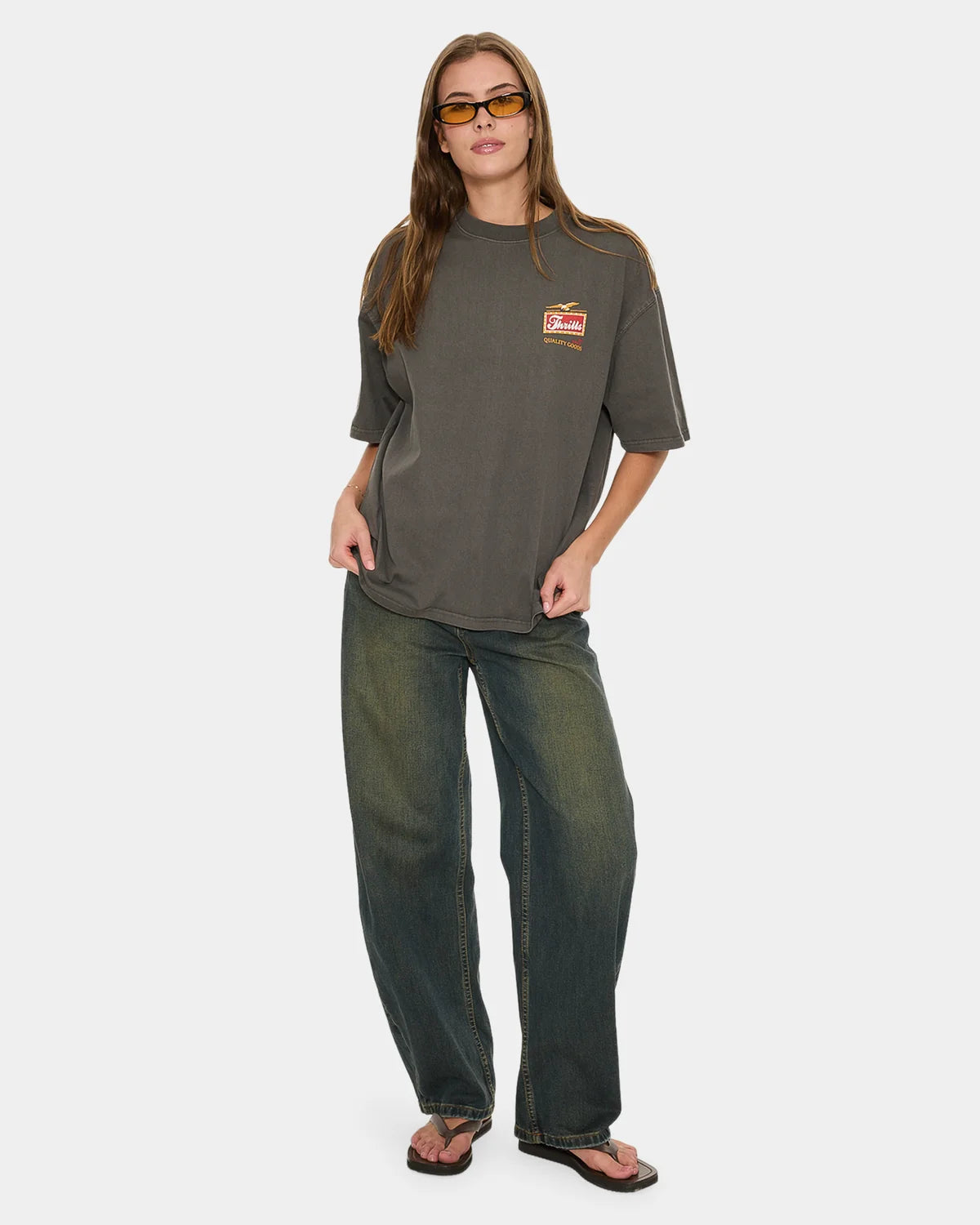 THRILLS - Make Em Tough Oversized Tee - MERCH BLACK